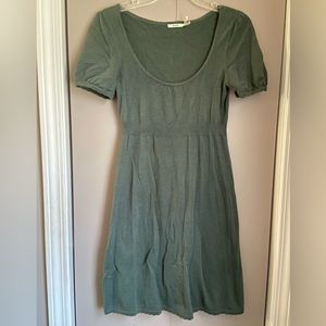 Kimchi Blue Greenish gray sweater dress